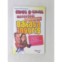 Image of Cepat dan Mudah Menguasai Percakapan Bahasa Inggris