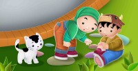 Image of E-book Senangnya Menolong Adik